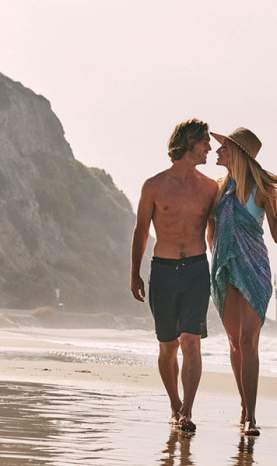 couple on the beach