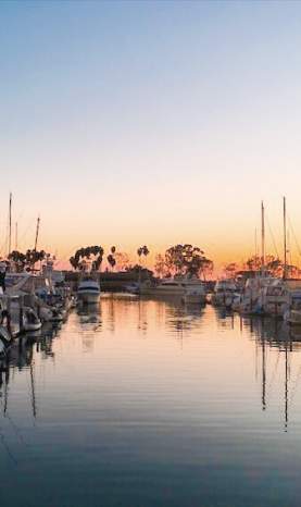 Dana Point Harbor boats