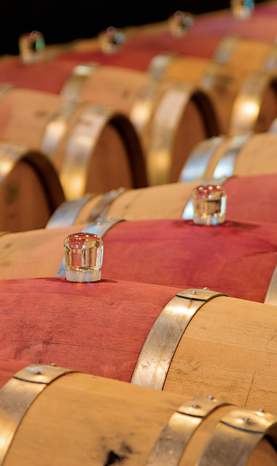 Sandhill Wines Barrels