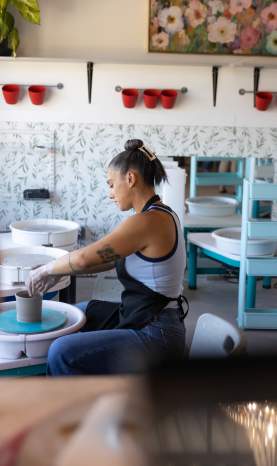 Pearl & Fern Pottery Class