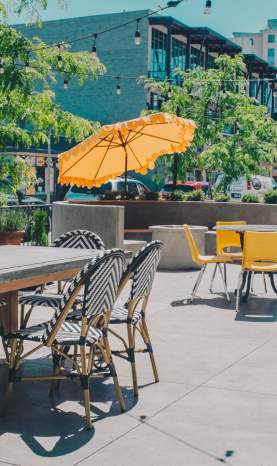BNA Brewing Tasting Room Patio