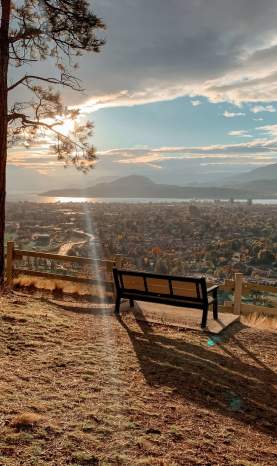 View from Dilworth Mountain Park