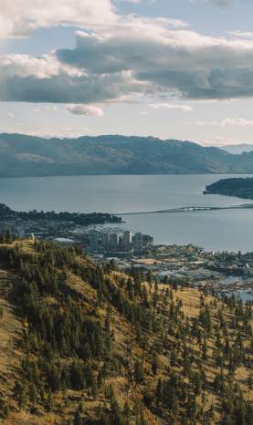 Downtown Fall View from Knox Mountain