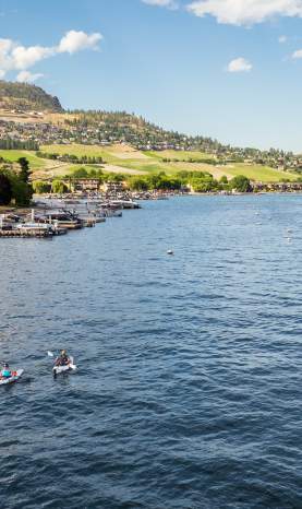 West Kelowna Paddling near Frind