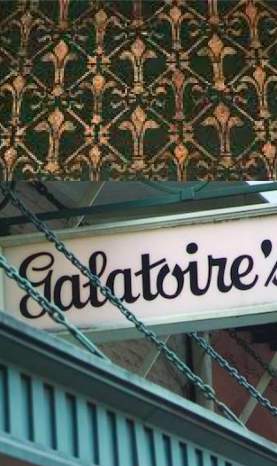 Galatoire's Sign and Decor Detail