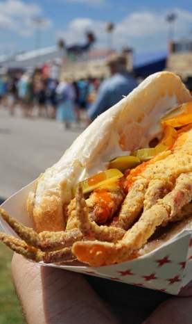 Soft-Shell Crab Po-Boy