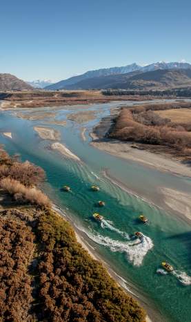 Jet boating on the Kawarau River