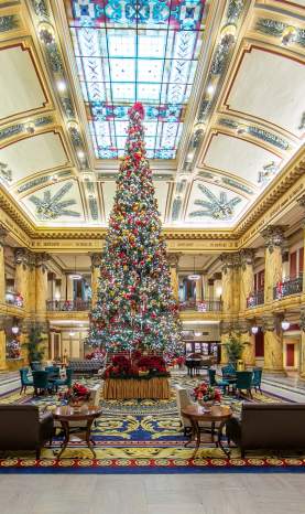 The Jefferson Hotel- Holiday Lights in Downtown Richmond