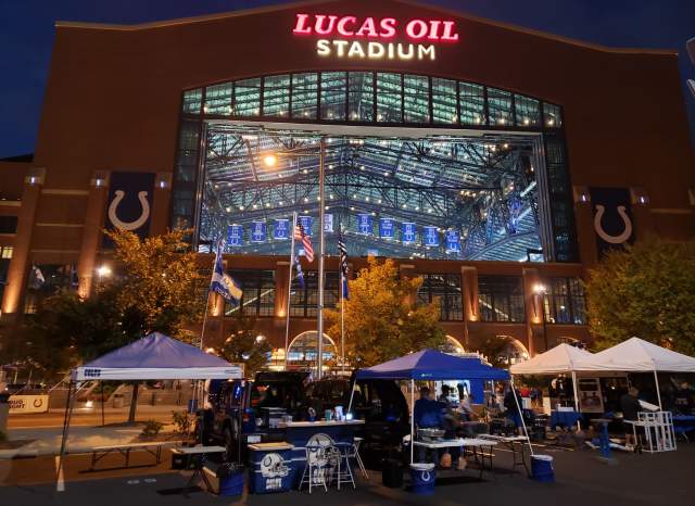 Indy Blue Crew Tailgating