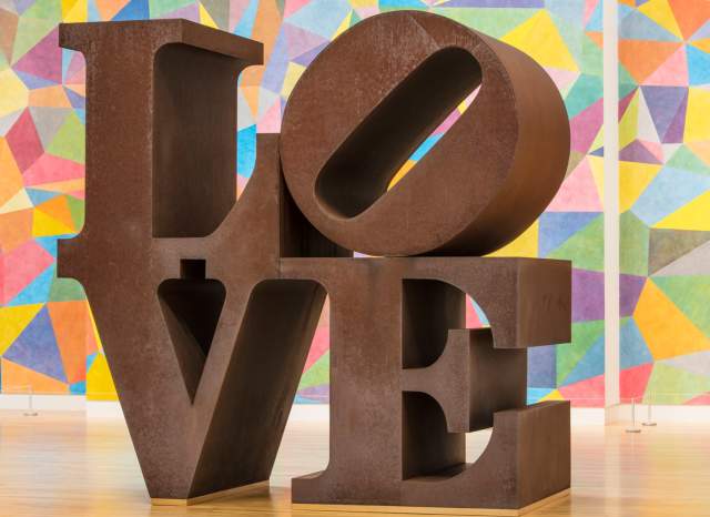 Robert Indiana's LOVE Sculpture