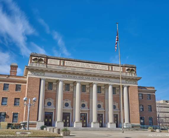 Memorial Hall landscape