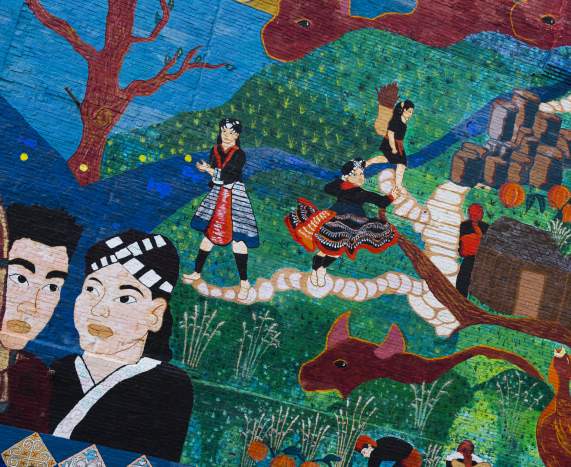 Hmong mural