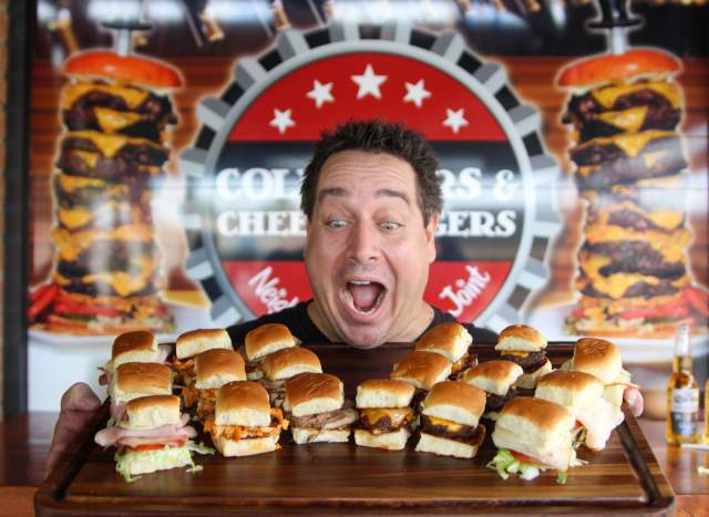 It's Back! The Cold Beers & Cheeseburgers Summer Slider Eating Contest Returns for Year Two