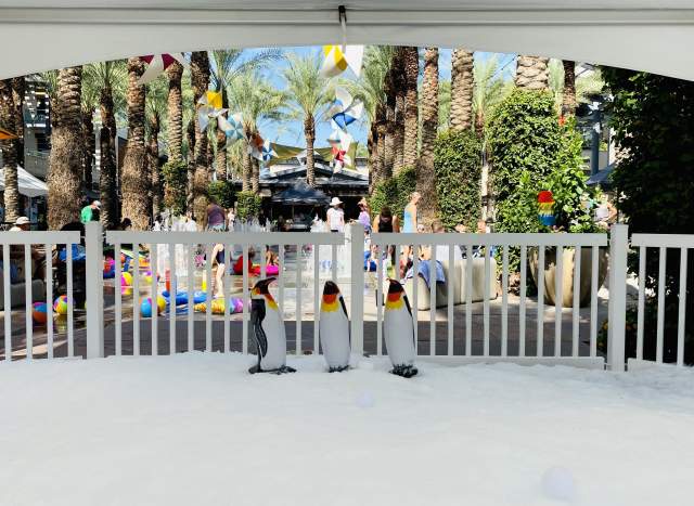 AUG. 26: Play in 10 Tons of Snow at Scottsdale Quarter
