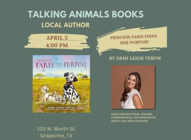 Children's Author Demi Tebow at Talking Animals!
