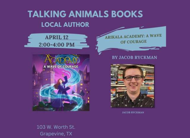 Local Author Jacob Ryckman