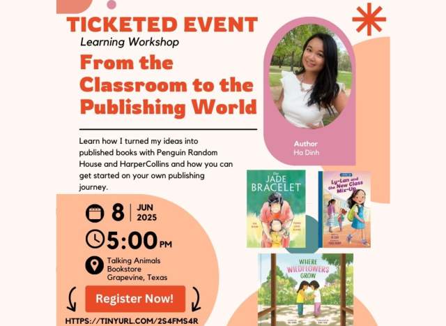 My Path to Publishing: Author Ha Dinh