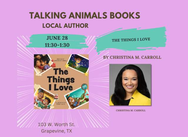 Children's Author Storytime WHO SAYS by Christina Carroll