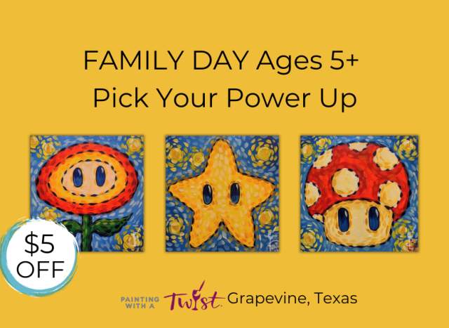 $5 OFF Family Day Ages 5+ | Pick Your Power Up