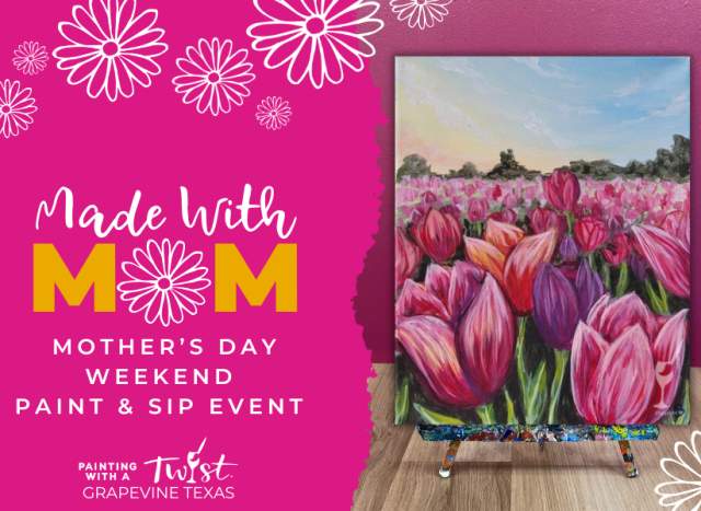 Blushing Tulips | Paint and Sip
