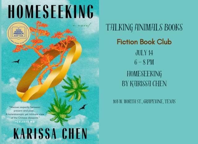 Fiction Book Club at Talking Animals