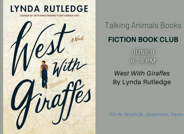 June Fiction Book Club at Talking Animals Books