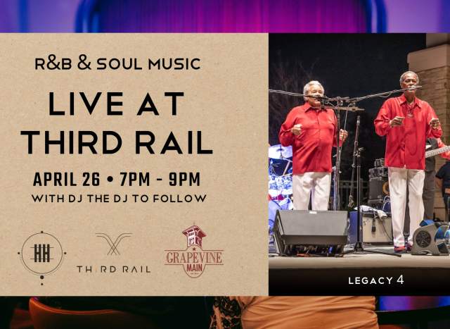 Legacy 4 | R&B & Soul Music LIVE at Third Rail!