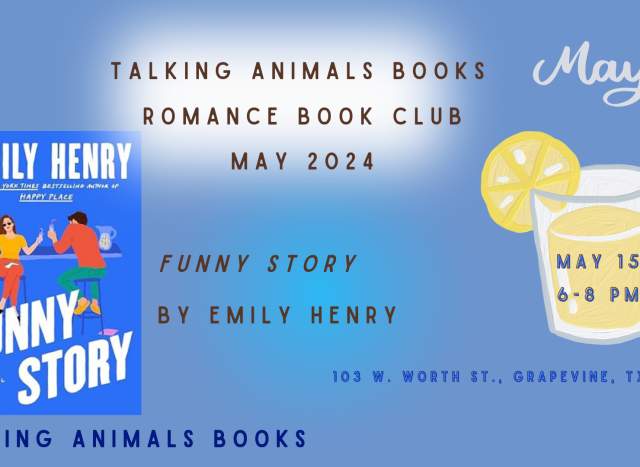 Talking Animals Books Romance Book Club-May