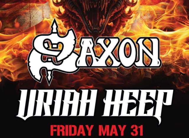Saxon & Uriah Heep: Hell, Fire, & Chaos at Glass Cactus