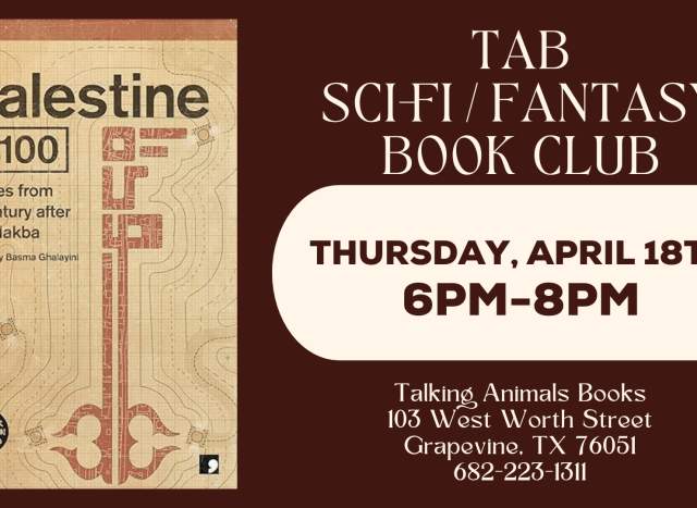 Sci-fi / Fantasy Book Club - April