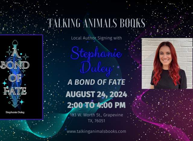 Local Author Signing with Stephanie Duley