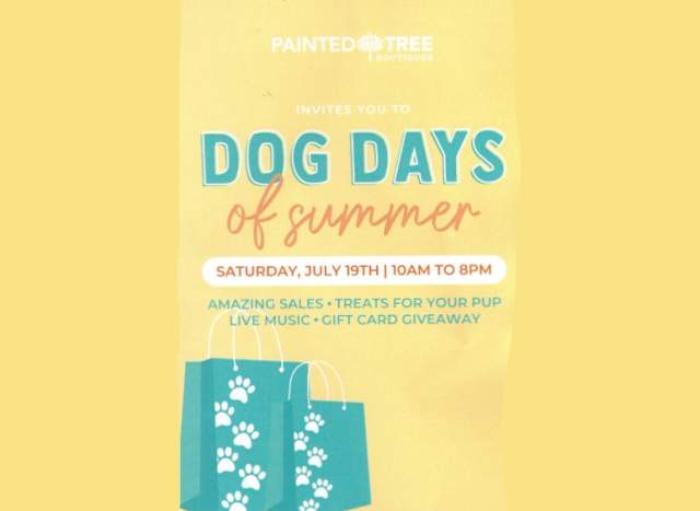 Dog Days of Summer at Painted Tree Boutiques