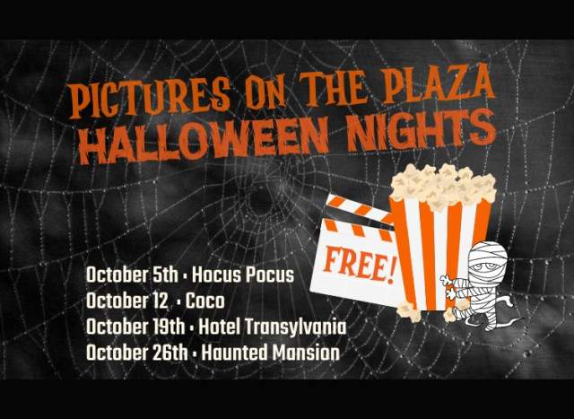 Pictures on the Plaza Halloween Nights movie series