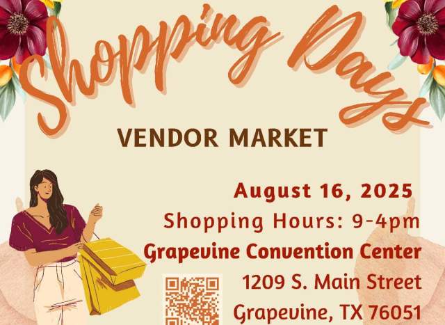 Shopping Days Vendor Market - Fall Edition