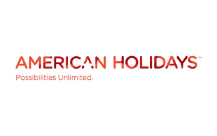 Orlando Holiday Preferred International Travel Partner American Holidays logo, Done in house - No documentation attached
