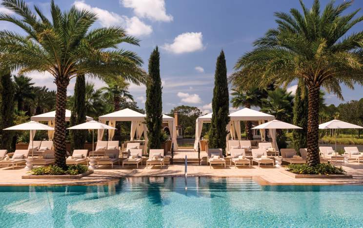 Oasis pool at Four Seasons Resort Orlando at Walt Disney World® Resort