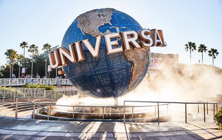 Universal Orlando Resort Globe in CityWalk.