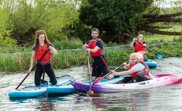 Paddle boarding in Gloucester