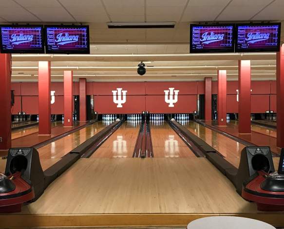 Bowling lanes at IMU Bowling & Billiards