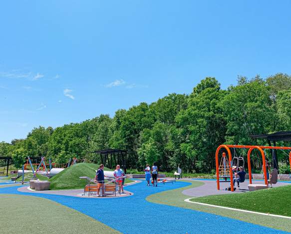 Playground at Switchyard Park