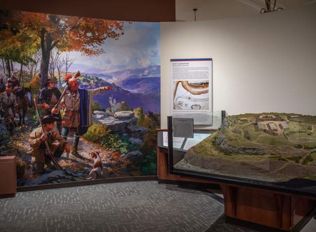 Indigenous American Exhibit at Alllegany Museum