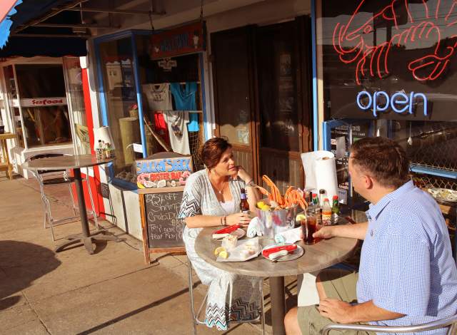 Seafood restaurant with patio shop near me