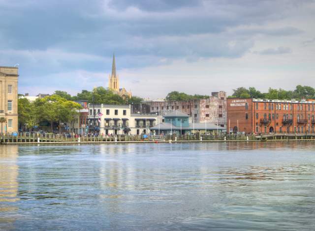 Phtos Of Wilmington Nc Waterfront 94 Wilmington Riverfront Stock