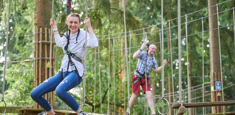 For treetop adventures visit Go Ape Southampton