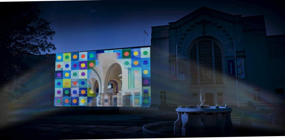 Southampton City Art Gallery Projection