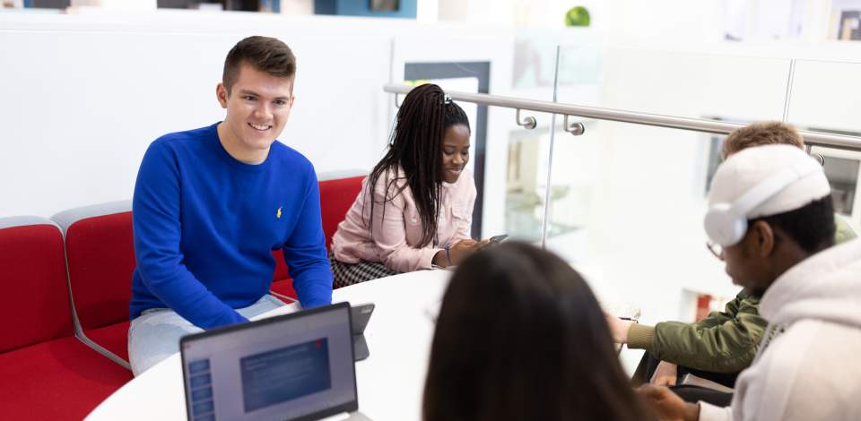 Students studying at Southampton Solent University