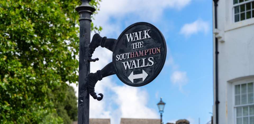 Explore the medieval town walls