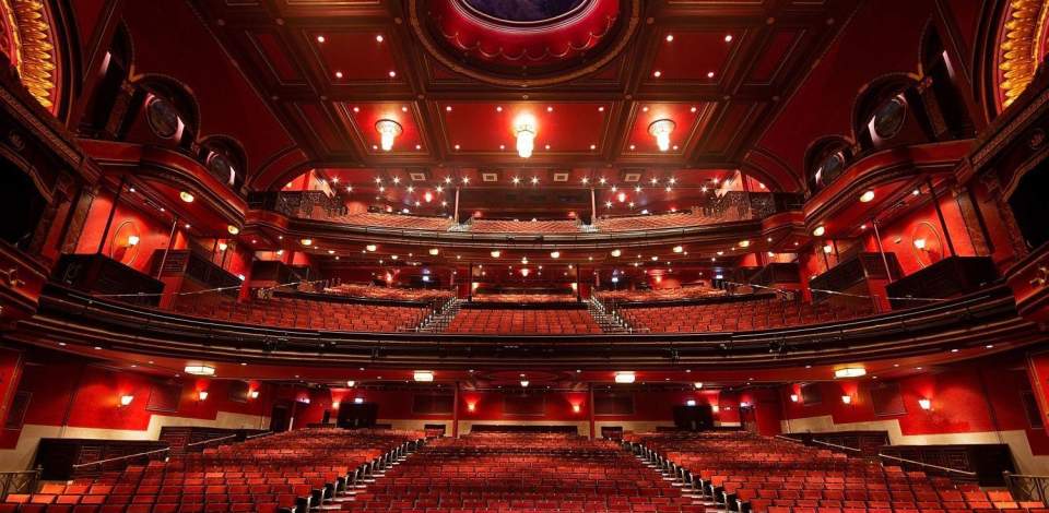 A view of the stunning Mayflower Theatre Auditorium