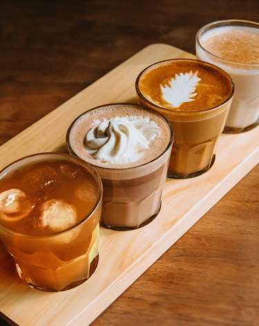 Chocolate Season Coffee Flight