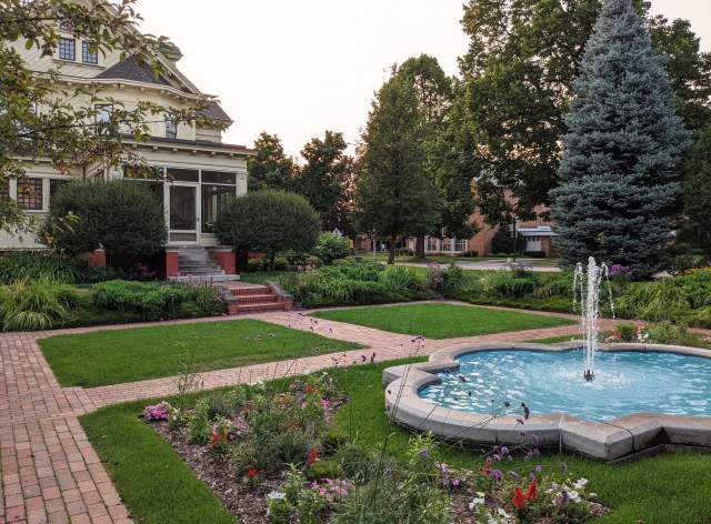 Lawn at Leigh Yawky